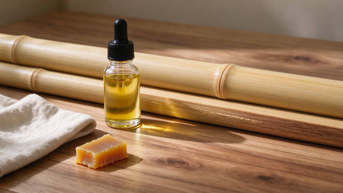 Moso bamboo and premium timber material care guide
