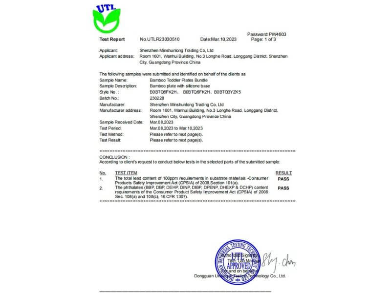 CPC Child-Product Certification