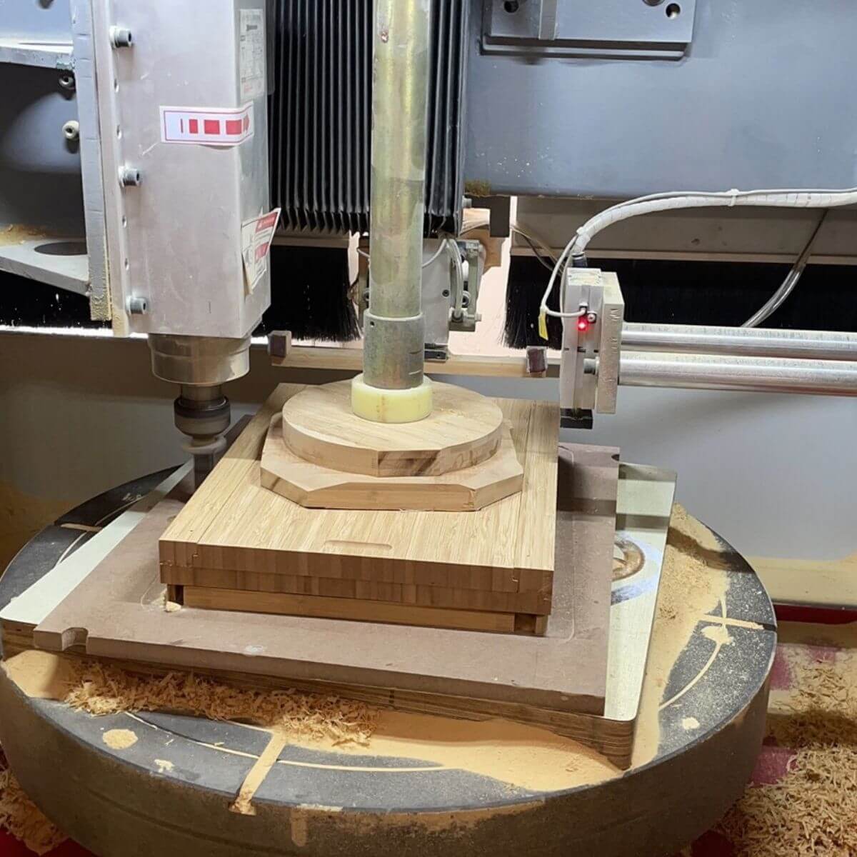 CNC cutting and shaping line