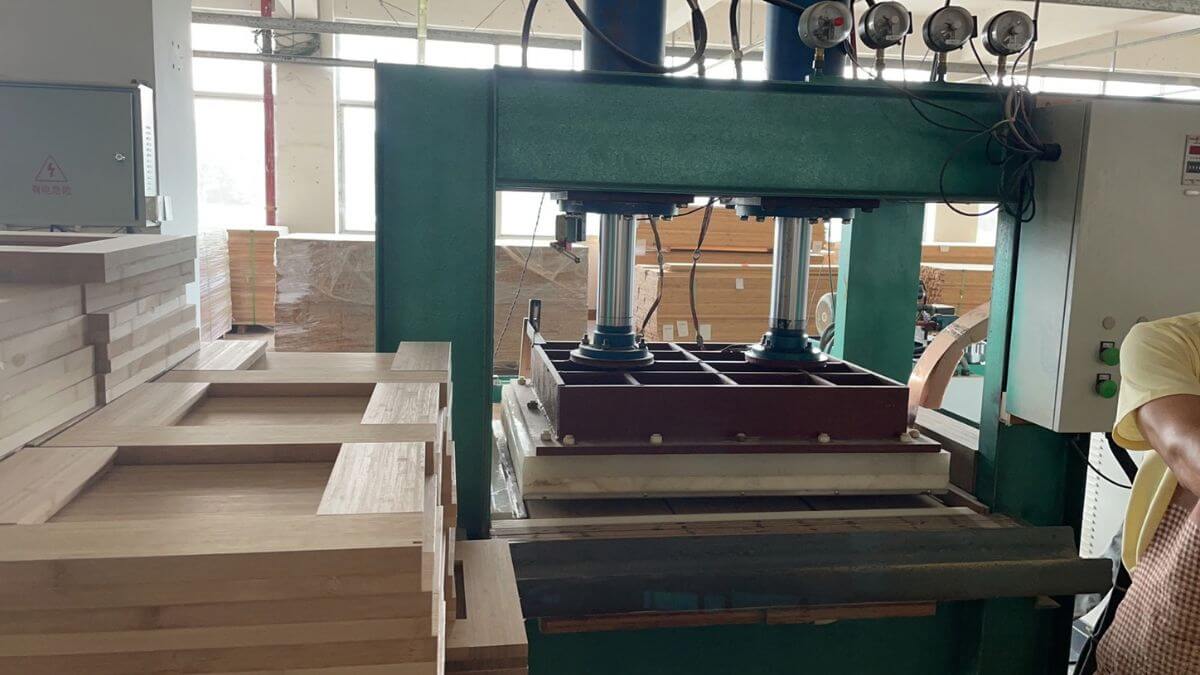 Engraving at MSL Bamboo factory