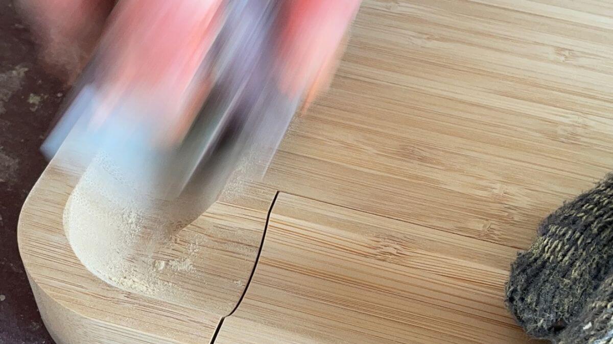 Hand-Frosted Surface Finishing at MSL Bamboo factory