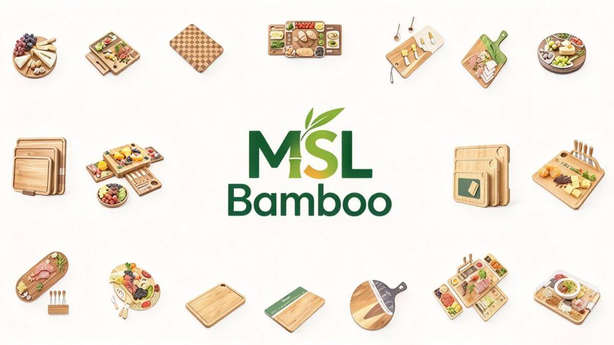 Matching accessories and complementary products for bamboo boards