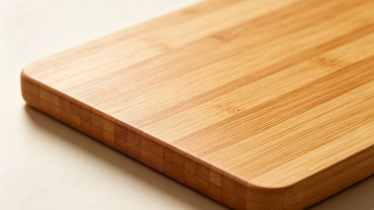 Natural vegetable-oil coating applied to bamboo products