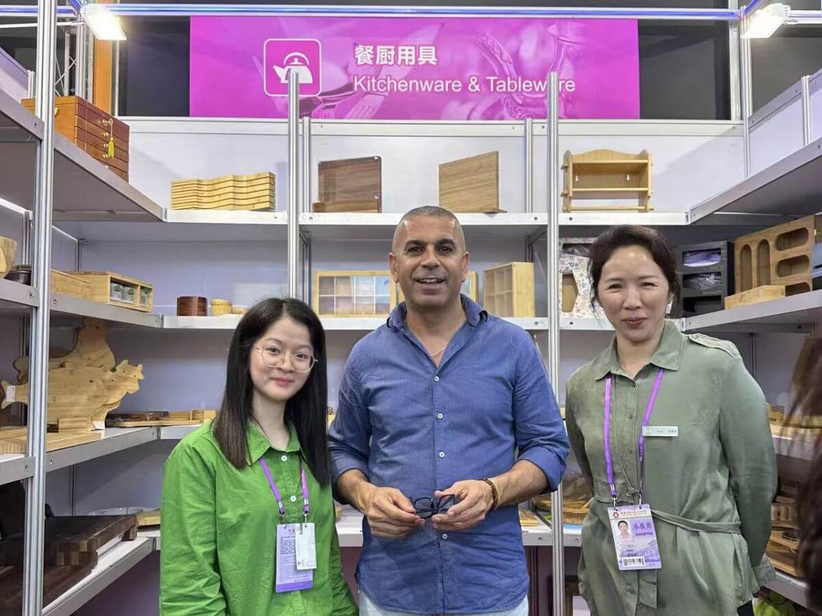 MSL Bamboo booth at the Canton Fair in Guangzhou